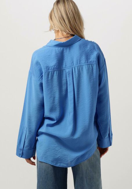Blauwe MSCH COPENHAGEN Blouses MSCHAUDIA SHIRT - large