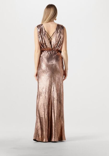 Bronskleurig MES DEMOISELLES Maxi jurk SAMBI - large