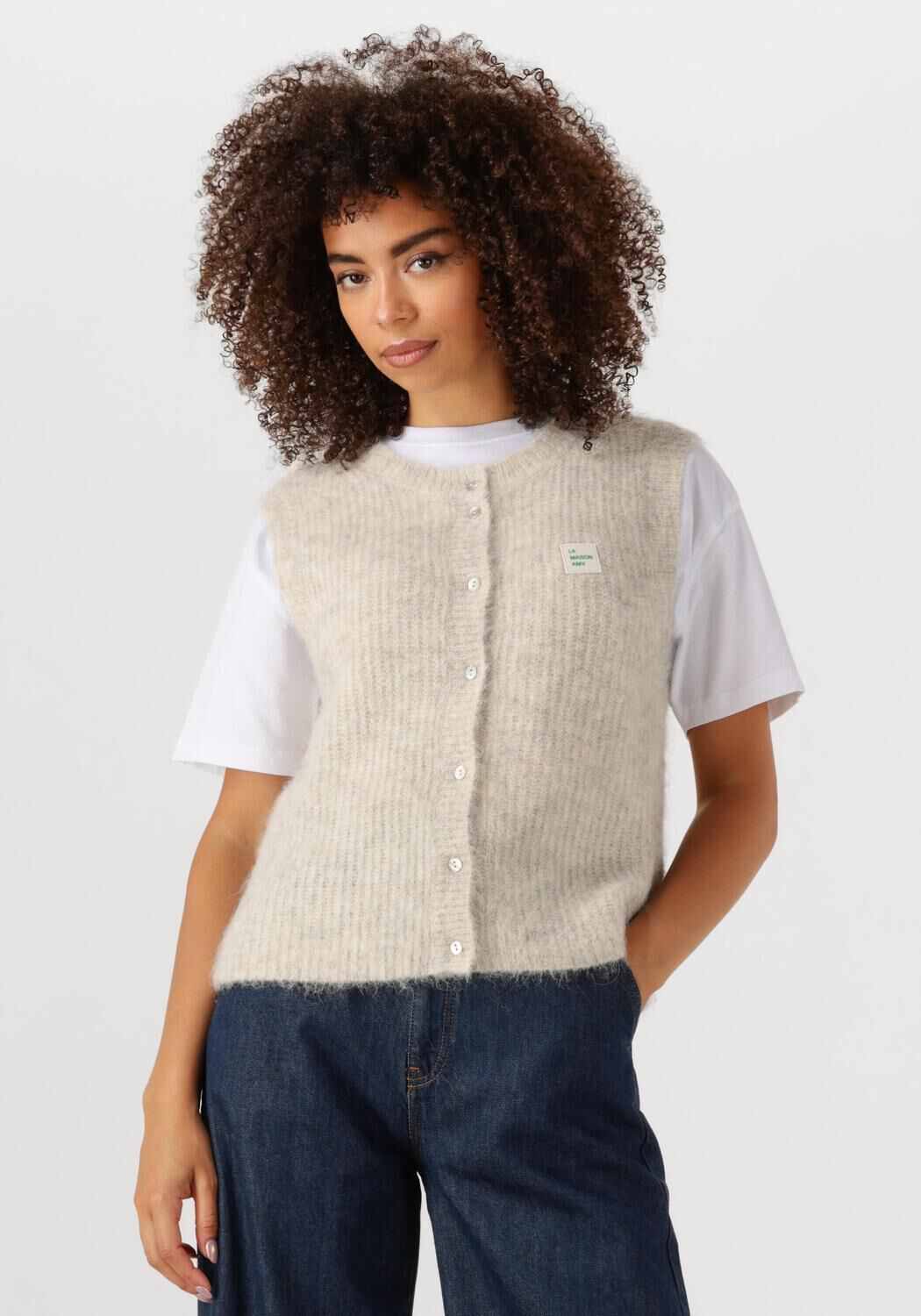 AMERICAN VINTAGE Meisjes Truien & Vesten East Ecru