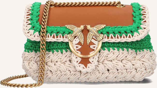 Cognac PINKO Handtas LOVE MINI PUFF TECHNO Cognac PINKO Handtas LOVE MINI PUFF TECHNO - large