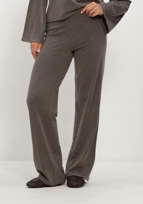 Taupe BOII STUDIOS Wijde broek GEIFA - large