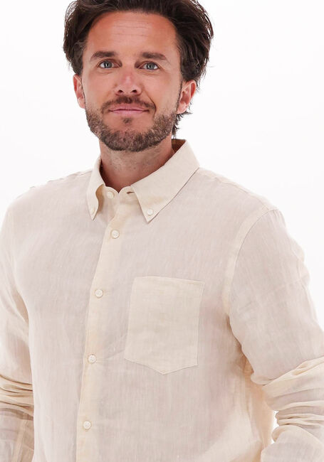 Creme TIGER OF SWEDEN Casual overhemd LINNEN SANKT 2005 - large