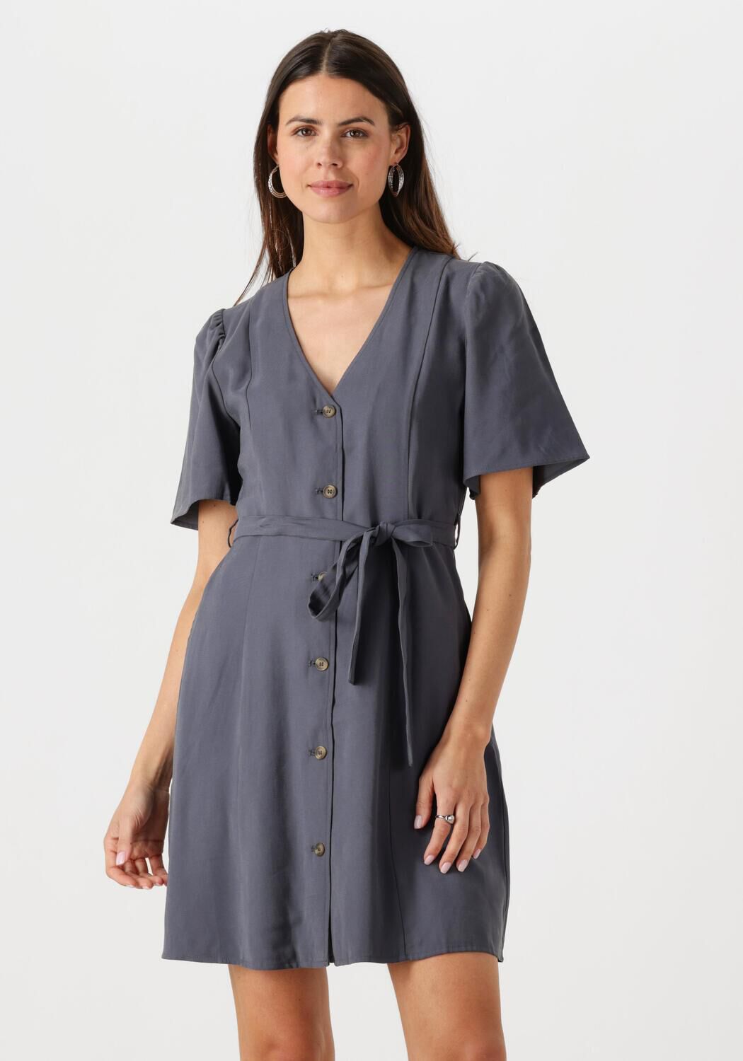 MODSTRÖM Modström Dames Jurken Fanyamd Flare Dress Donkergrijs