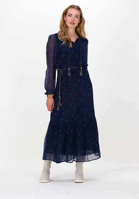 Blauwe MOLIIN Maxi jurk DINA - large