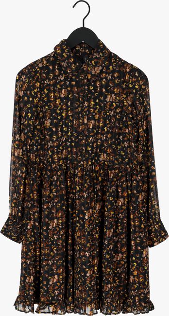 Zwarte Y.A.S. Mini jurk YASLEONORI LS DRESS - large
