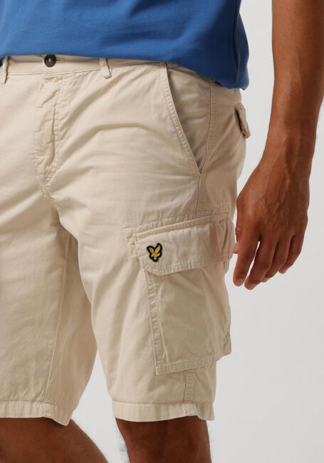 Beige LYLE & SCOTT Korte broek WEMBLEY CARGO SHORT - large