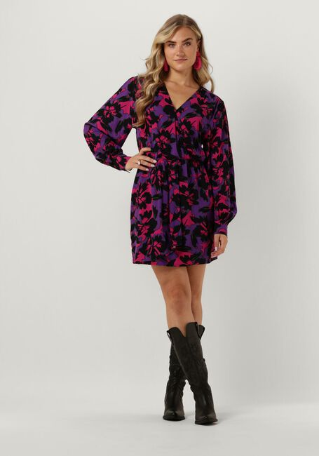 Paarse REFINED DEPARTMENT Mini jurk CHAIMA Paarse REFINED DEPARTMENT Mini jurk CHAIMA - large