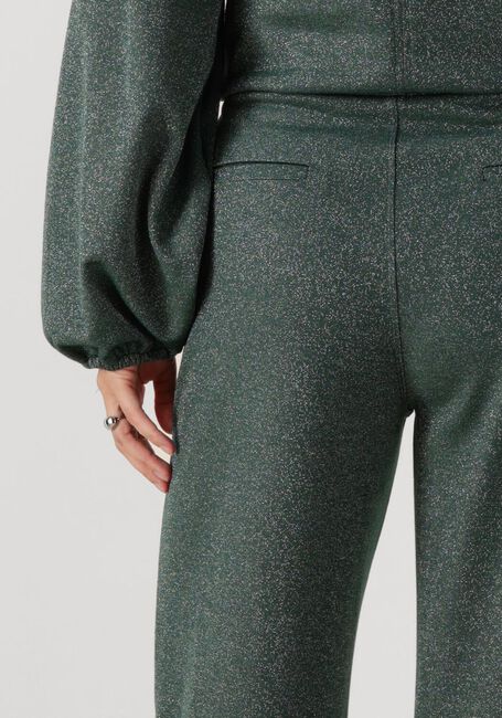Donkergroene STUDIO ANNELOES Wijde broek LEXIE SPARKLE TROUSERS - large