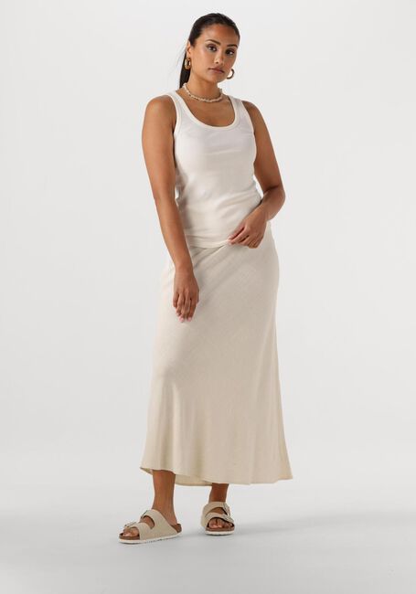 Witte SELECTED FEMME Top SLFANNA U-NECK TANK TOP - large