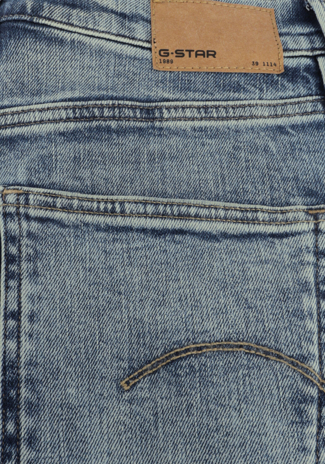 Blauwe G-STAR RAW Wide jeans DECK 2.0 HIGH LOOSE WMN - large