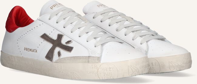 Witte PREMIATA Lage sneakers STEVEN Witte PREMIATA Lage sneakers STEVEN - large