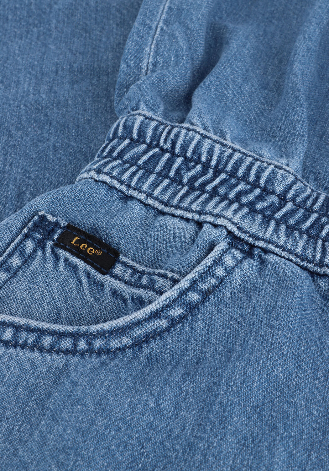 Blauwe LEE Jumpsuit ELASTICATED OVERALL MID ZOLA - large