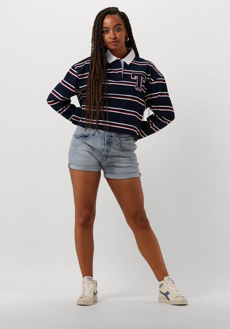 Blauwe TOMMY JEANS Tops & T-shirts TJW LETTERMAN STRIPE Blauwe TOMMY JEANS Tops & T-shirts TJW LETTERMAN STRIPE - large