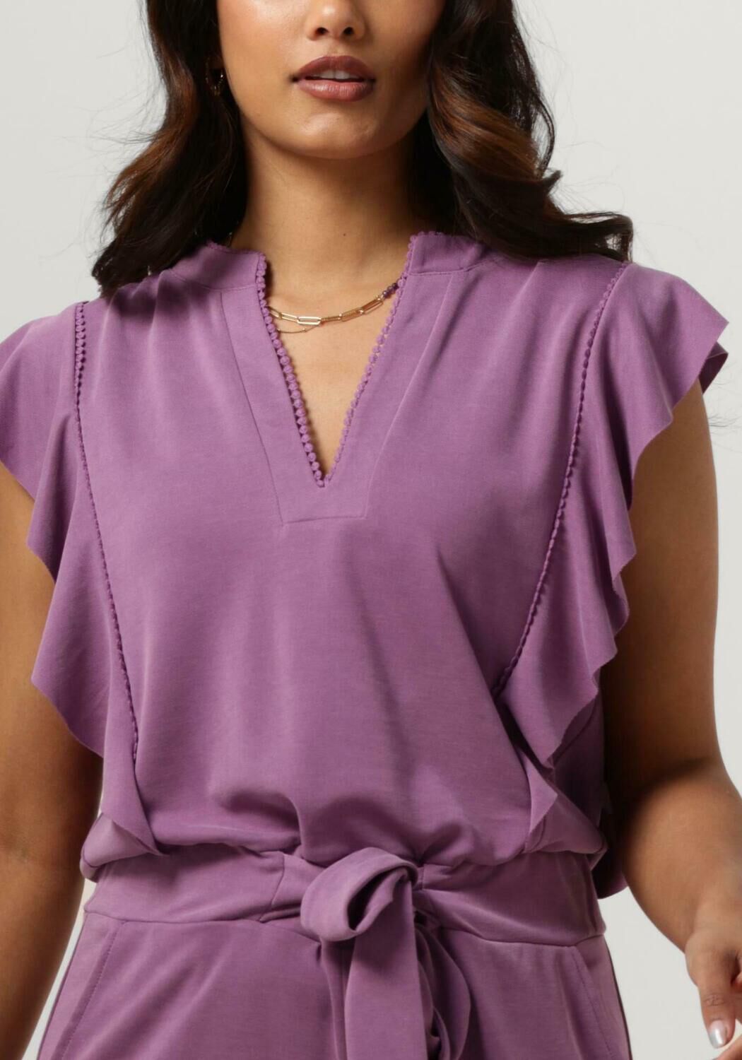 Paarse AAIKO Jumpsuit LARAS MOD 120 - large