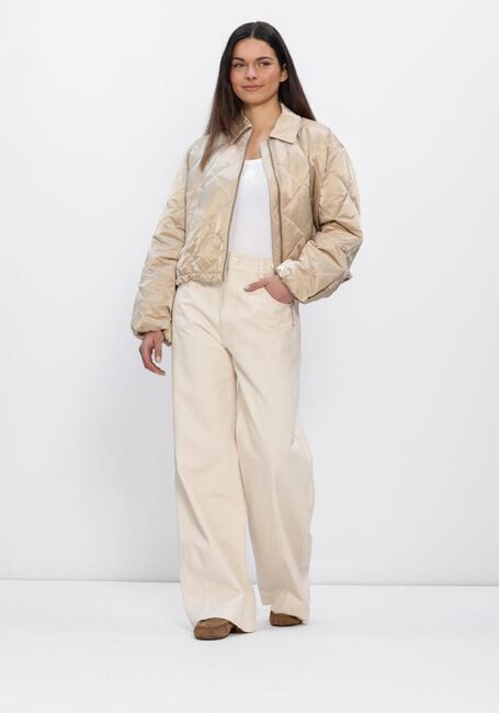 Beige BEAUMONT Gewatteerde jas CARLY JACKET - large