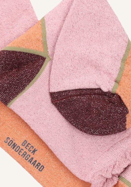 Roze BECKSONDERGAARD Sokken BLOCKA GLAM SOCK Roze BECKSONDERGAARD Sokken BLOCKA GLAM SOCK - large