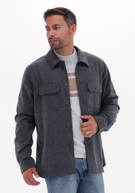 Grijze PROFUOMO Overshirt OVERSHIRT - large