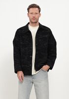 Zwarte WOODBIRD Jack WBBLADE CHENILLE JACKET