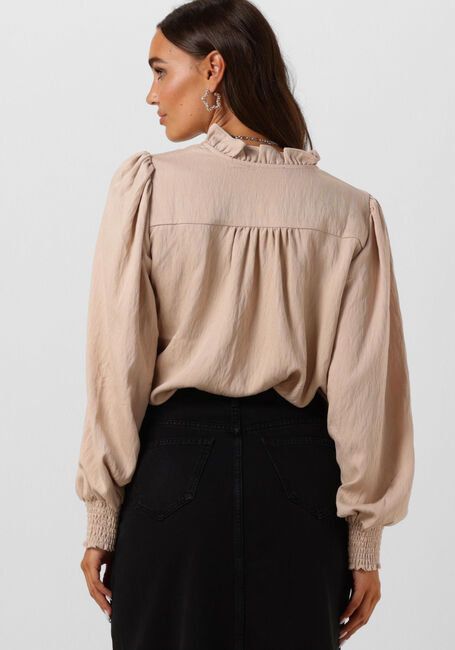 Beige CO'COUTURE Blouses SUEDA FRILL SHIRT - large