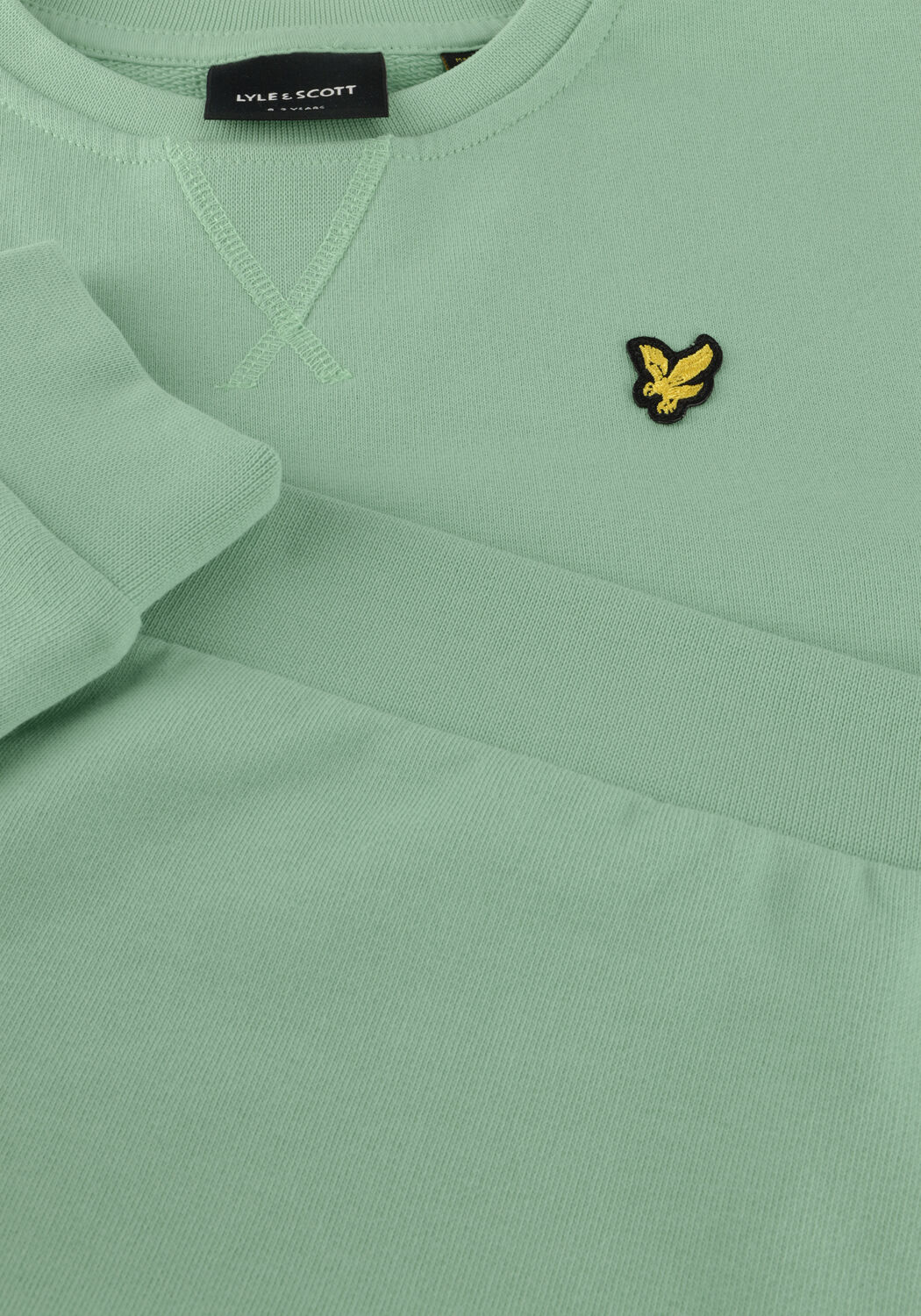 Mint LYLE & SCOTT Trui CREW NECK SWEATSHIRT BOYS - large