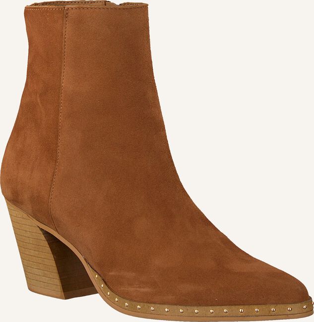 Cognac OMODA Enkellaarsjes ELLA OBLIQUE Cognac OMODA Enkellaarsjes ELLA OBLIQUE - large