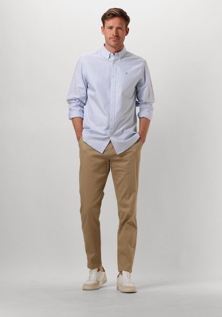 Blauwe SCOTCH & SODA Casual overhemd OXFORD STRIPE - large