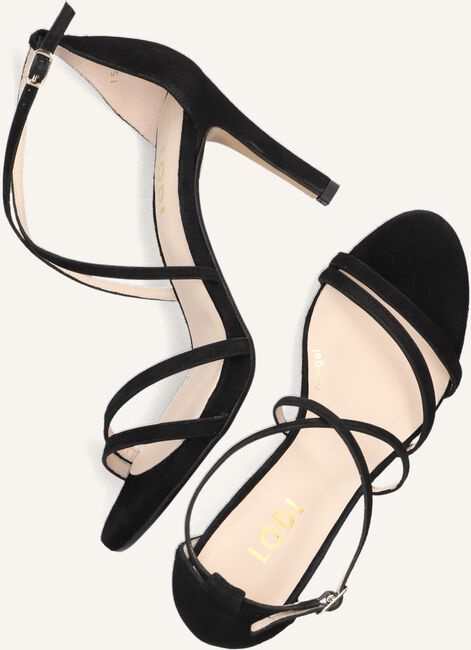 Zwarte LODI Platte sandalen INRIKO-X Zwarte LODI Platte sandalen INRIKO-X - large