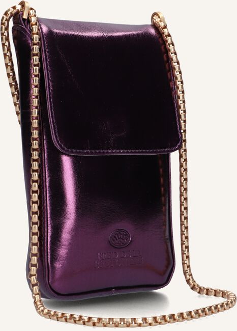 Paarse FRED DE LA BRETONIERE Schoudertas JULOTT PHONE BAG Paarse FRED DE LA BRETONIERE Schoudertas JULOTT PHONE BAG - large