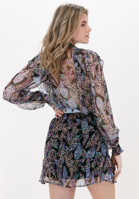 Multi ALIX THE LABEL Blouses ANIMAL LEAVES TOP - large