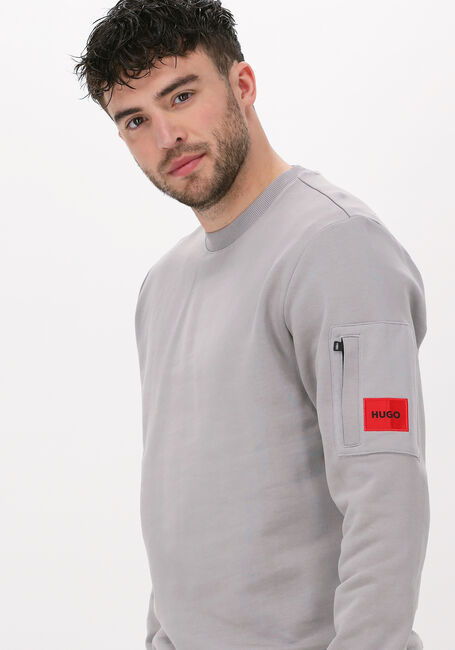 Grijze HUGO Sweater DAROGOL - large