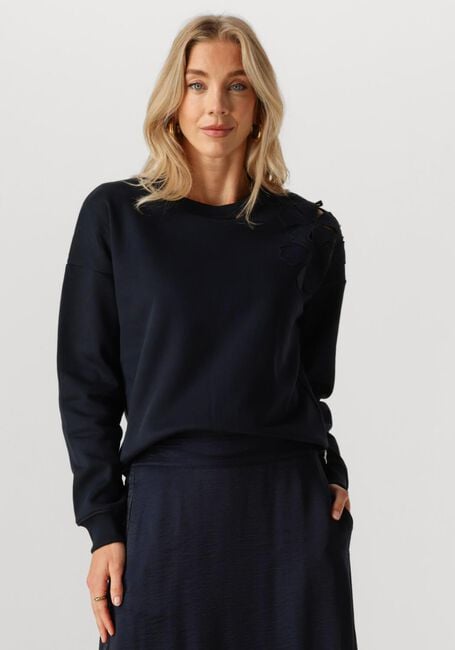 JANSEN AMSTERDAM GABY TRUI SW 156 LONG SLEEVE FLOWER DETAIL - large