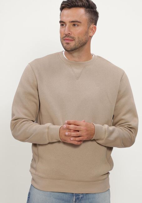 Beige G-STAR RAW Trui PREMIUM CORE R SW L\S - large