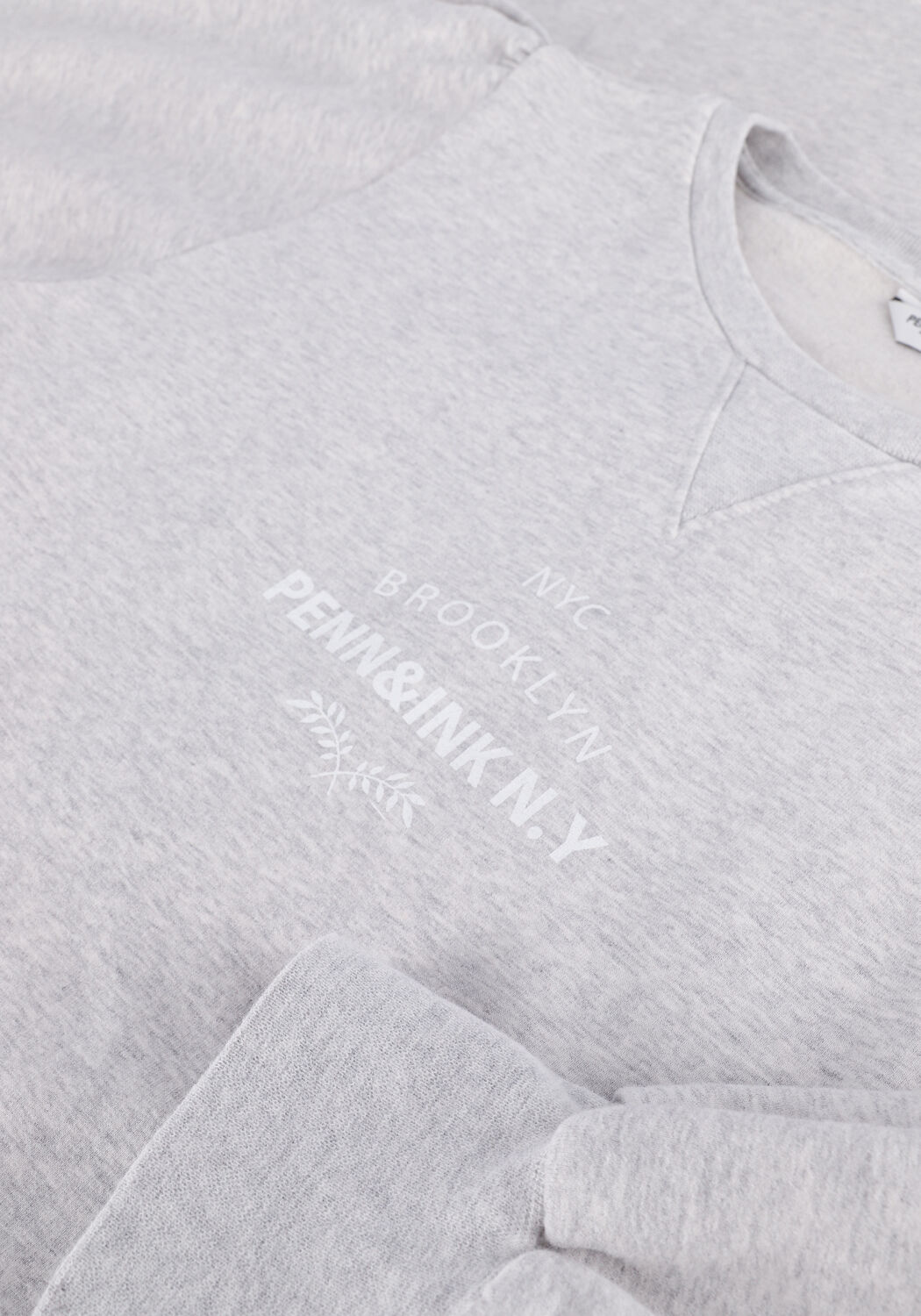 Grijze PENN & INK Midi jurk S22F1044 - large