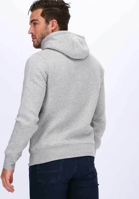 Lichtgrijze TOMMY HILFIGER Sweater TOMMY LOGO HOODY - large