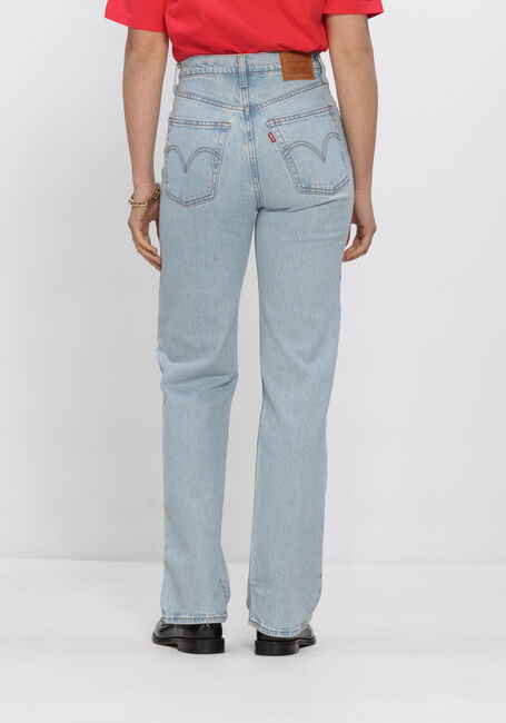 Blauwe LEVI'S Straight leg jeans RIBCAGE FULL LENGTH - large