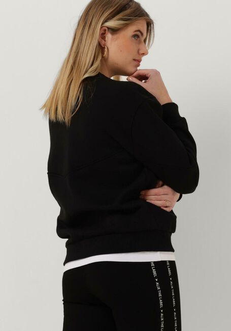 Zwarte ALIX THE LABEL Sweater LADIES KNITTED COLOURBLOCKING SWEATER - large