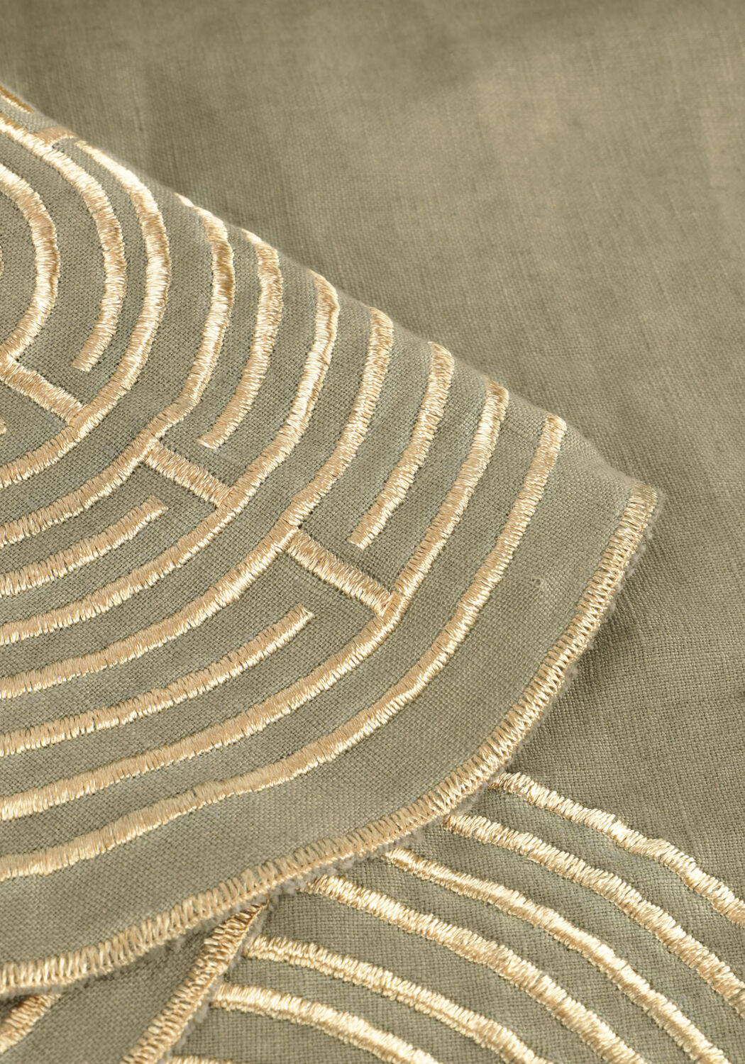 Groene GREEK ARCHAIC KORI Mini jurk 230091 - large