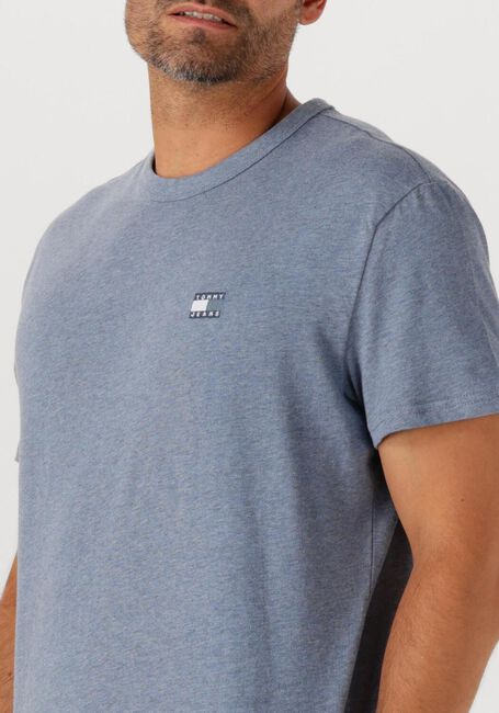 Blauwe TOMMY JEANS T-shirt TJM REG BADGE TEE EXT - large