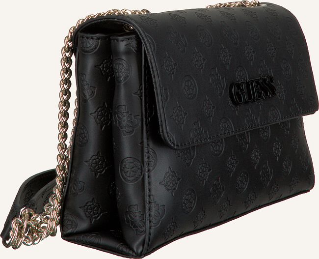 Zwarte GUESS Schoudertas JANELLE CONVERTIBLE XBODY FLAP Zwarte GUESS Schoudertas JANELLE CONVERTIBLE XBODY FLAP - large