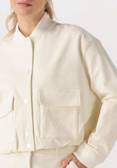 Ecru SECOND FEMALE Jack LIU NEW BOMBER - large