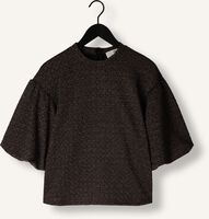 Zwarte SELECTED WOMEN Top SLFAGNETHE 2/4 O-NECK JAQUARD TOP Zwarte SELECTED WOMEN Top SLFAGNETHE 2/4 O-NECK JAQUARD TOP - medium