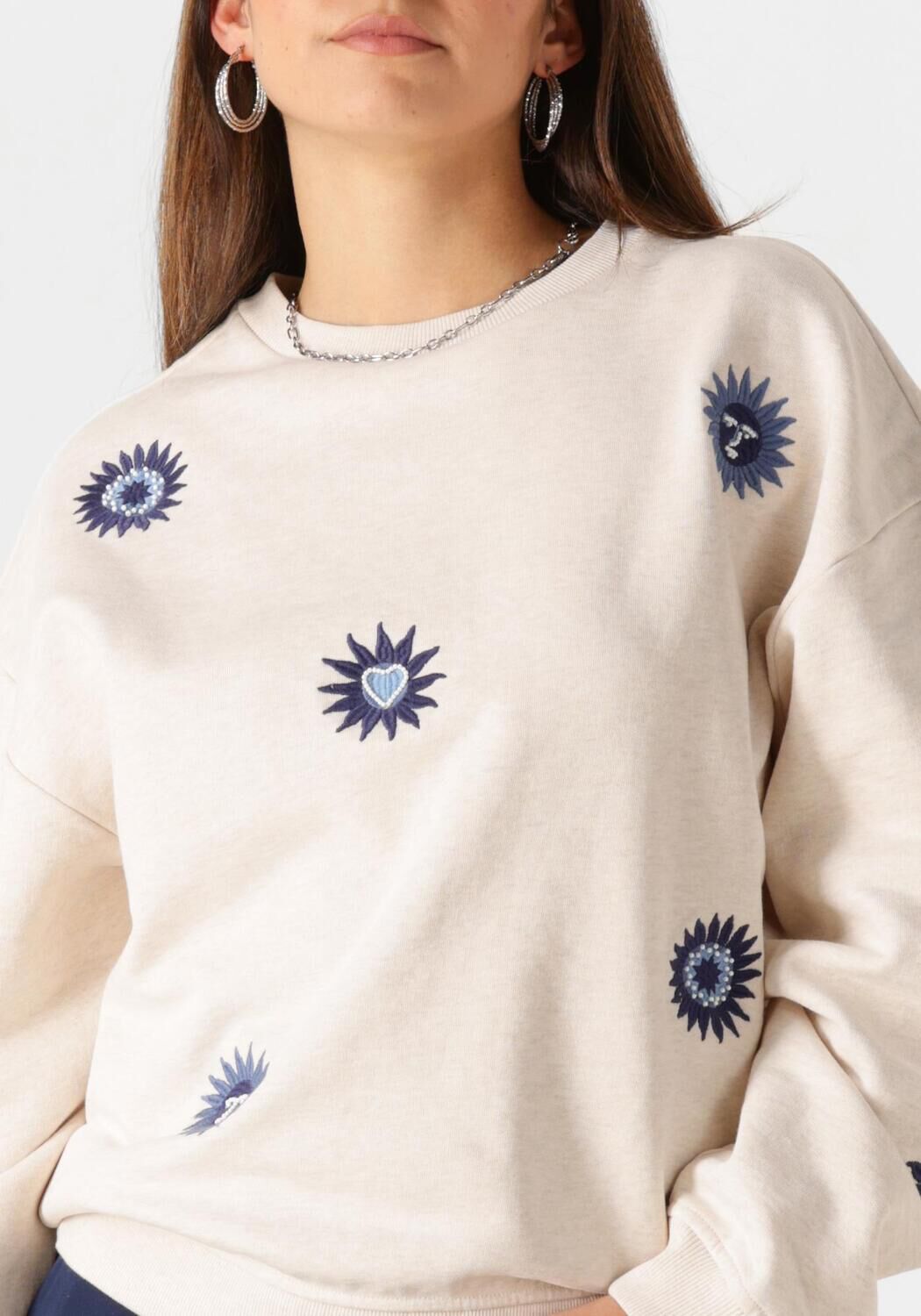 FABIENNE CHAPOT Dames Truien & Vesten Luna Sweater Ecru