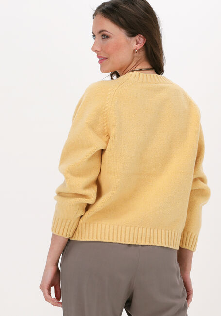 Gele KNIT-TED Trui QUIRINE - large
