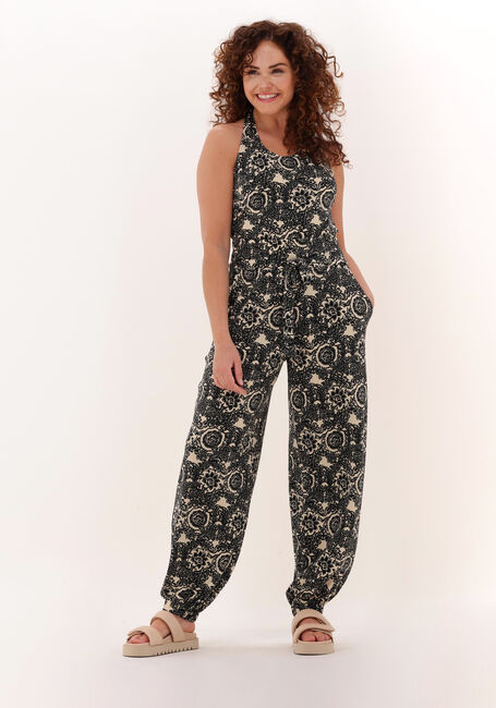 Zwarte VANILIA Top IKAT HALTER - large