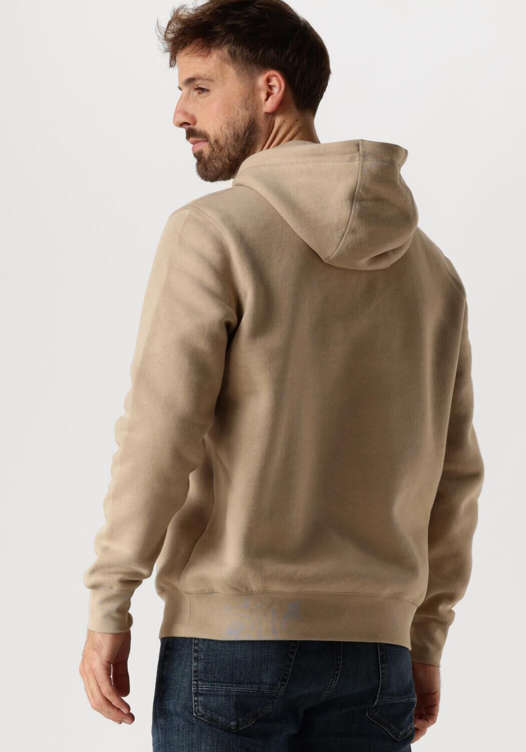 TOMMY HILFIGER Heren Truien & Vesten Tommy Logo Hoody Bruin