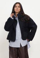 Blauwe KNIT-TED Jassen JILL JACKET