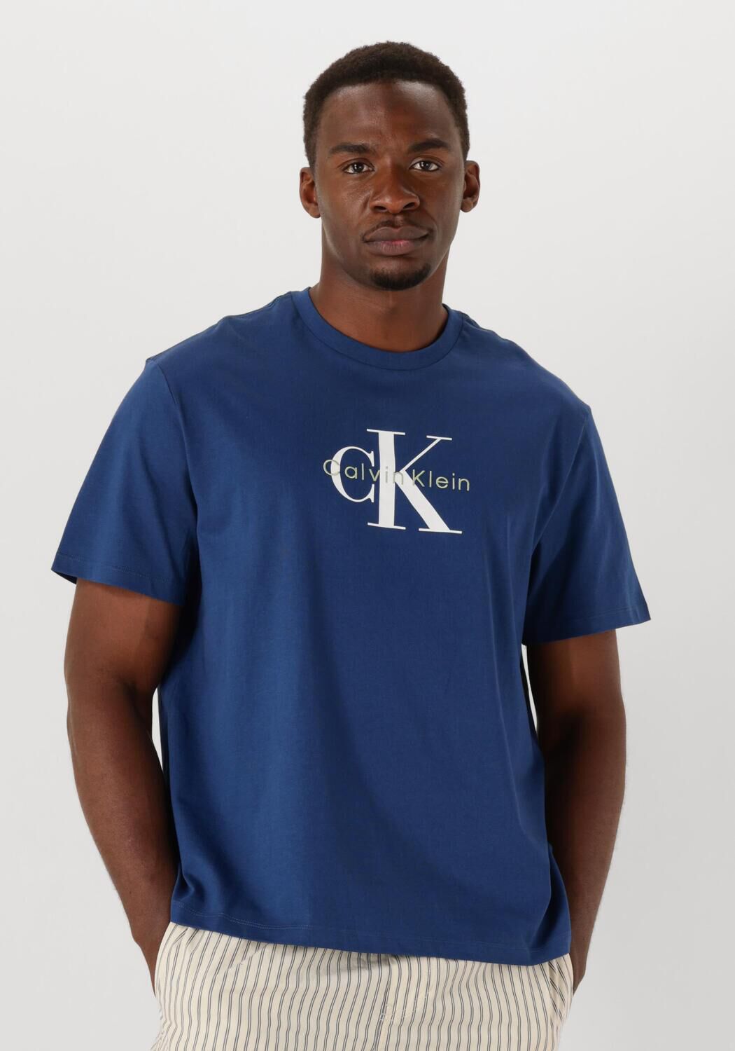 Calvin Klein Jeans Polo Shirt Lange Mouw SS Hero Monologo Tee LV04RB862G