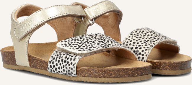 Gouden CLIC! Platte sandalen CL-GRASS Gouden CLIC! Platte sandalen CL-GRASS - large