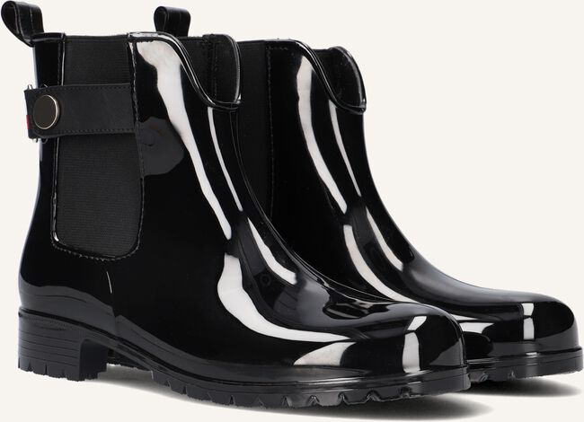 Zwarte TOMMY HILFIGER Regenlaarzen ANKLE RAINBOOT METAL DETAIL Zwarte TOMMY HILFIGER Regenlaarzen ANKLE RAINBOOT METAL DETAIL - large