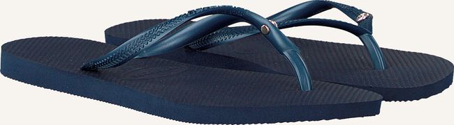 Blauwe HAVAIANAS Slippers SLIM CRYSTAL GLAMOUR Blauwe HAVAIANAS Slippers SLIM CRYSTAL GLAMOUR - large